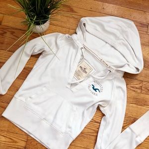 Hollister white long sleeve
